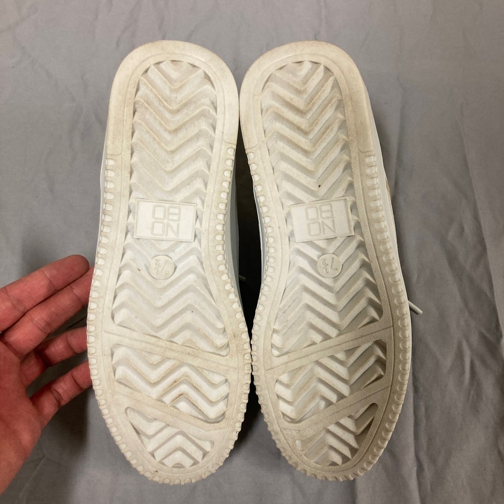 No Boundaries Womens White Platform Sneakers Memory Foam WMNB40AC007 Size 7.5 - Picture 7 of 8